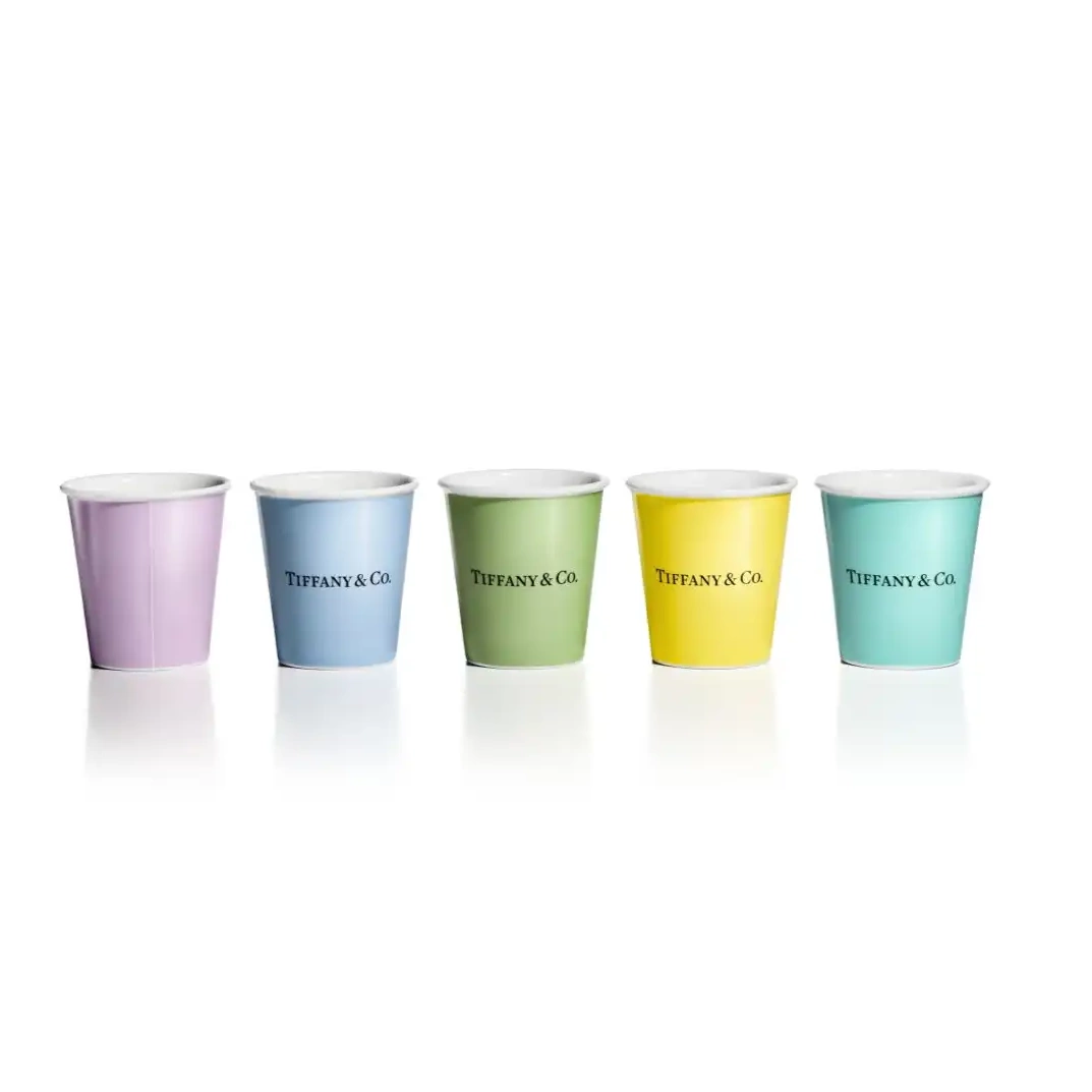 TIFFANY CUP SET COFFEE 0607